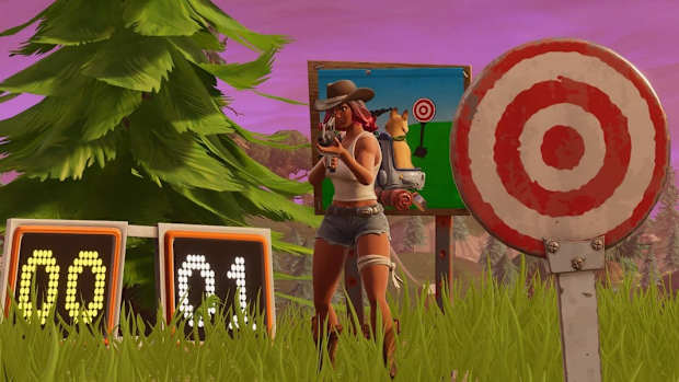 Fortnite shooting gallery
